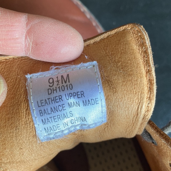 “DOUBLE H” Lace-up Boots Chestnut Colour Smooth & Ostrich with Kilties Size 9.5 - Picture 8 of 14